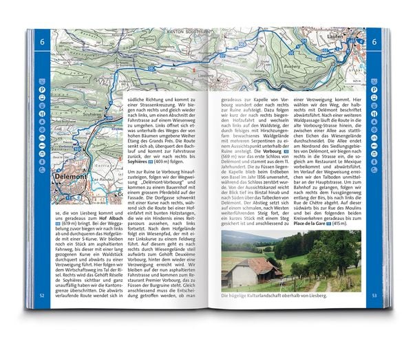 Produktbild: KOMPASS Wanderf&uuml;hrer Schweizer Jura, 55 Touren