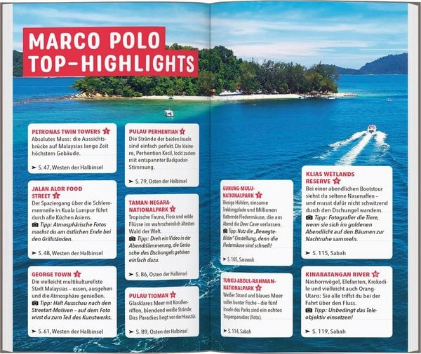 Produktbild: MARCO POLO Reisef&uuml;hrer Malaysia