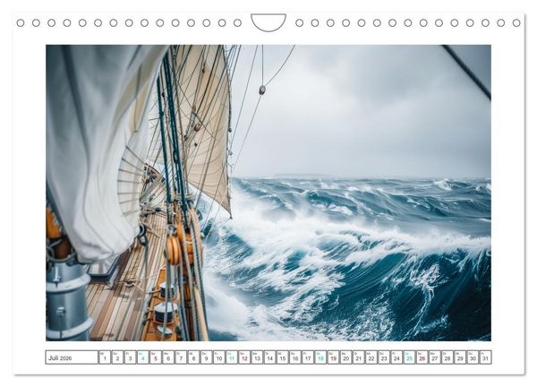 Produktbild: Wind und Wogen (Wandkalender 2026 DIN A4 quer), CALVENDO Monatskalender