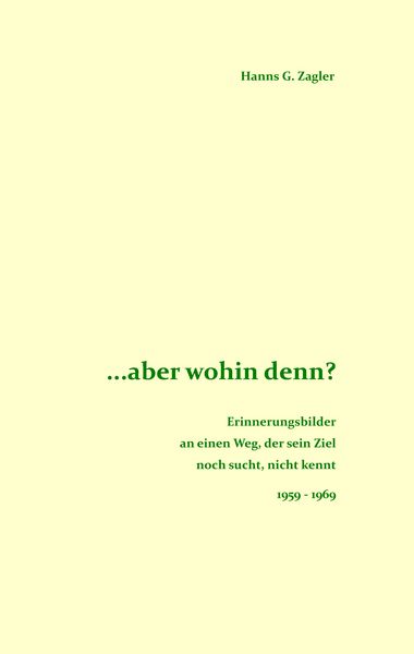 Produktbild: ...aber wohin denn?