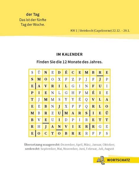 Produktbild: Langenscheidt Sprachkalender Franz&ouml;sisch 2027
