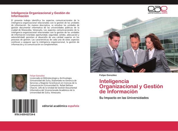 Produktbild: Inteligencia Organizacional y Gesti&oacute;n de Informaci&oacute;n