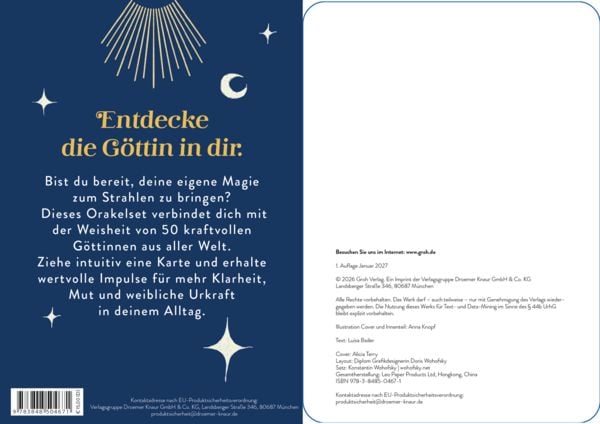 Produktbild: Orakelkarten: G&ouml;ttinnen-Orakel
