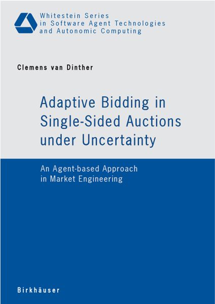 Produktbild: Adaptive Bidding in Single-Sided Auctions under Uncertainty