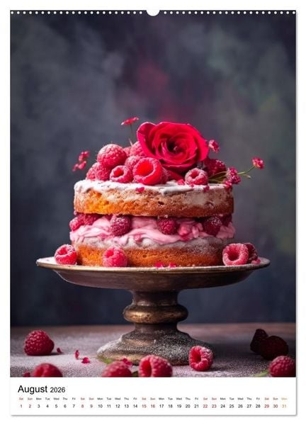 Produktbild: Cake Heaven (Wall Calendar 2026 DIN A2 portrait), CALVENDO 12 Month Wall Calendar