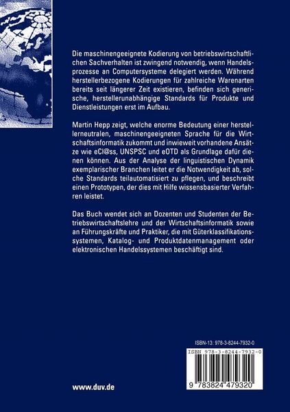 Produktbild: G&uuml;terklassifikation als semantisches Standardisierungsproblem