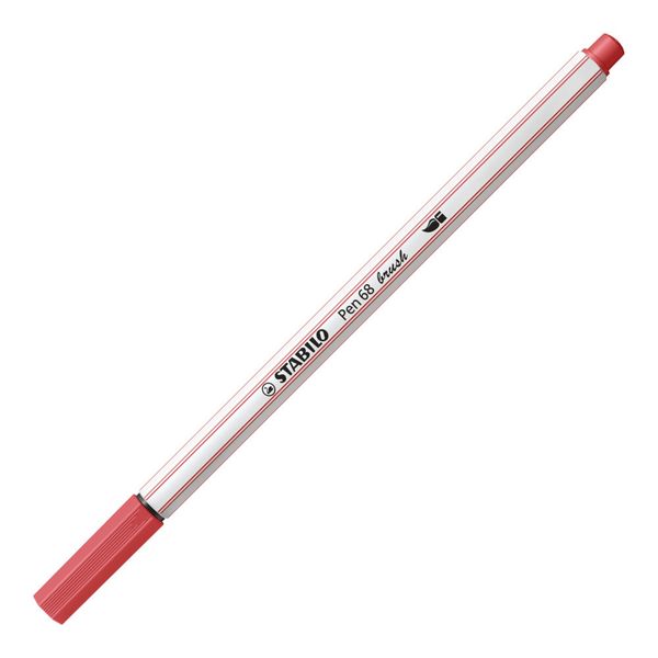 STABILO Pen 68 brush rostrot