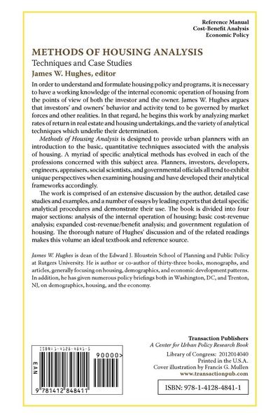 Produktbild: Methods of Housing Analysis
