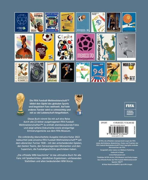 Produktbild: FIFA Fussball-Weltmeisterschaft&trade; - Die offizielle WM-Geschichte