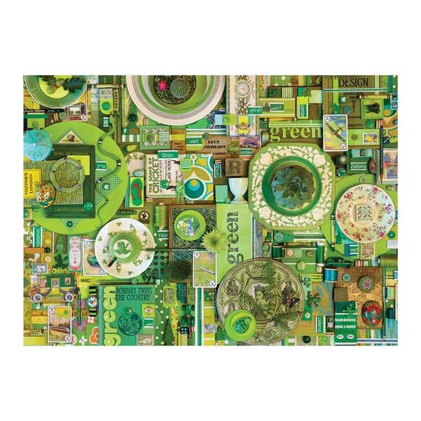 Produktbild: Cobble Hill Gr&uuml;n 1000 Teile