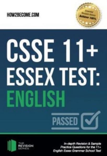 Produktbild: CSSE 11+ Essex Test: English