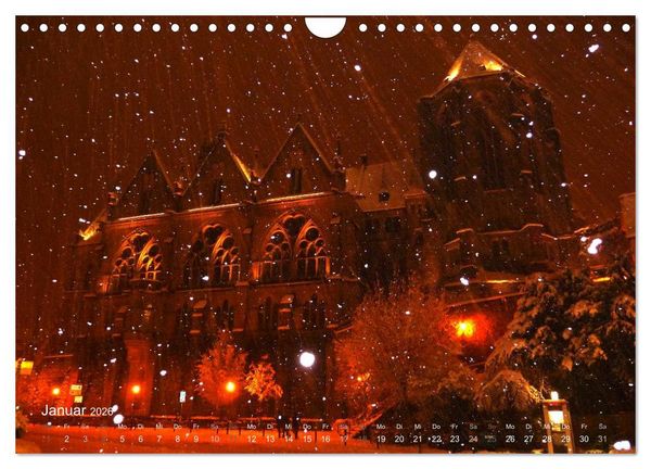 Produktbild: Marburg 2026 (Wandkalender 2026 DIN A4 quer), CALVENDO Monatskalender