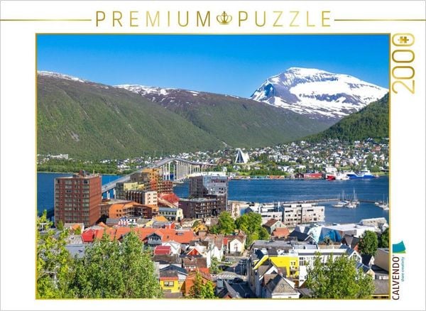 CALVENDO Puzzle Ausblick auf Tromso | 2000 Teile Lege-Größe 90 × 67 cm Foto-Puzzle für glückliche Stunden