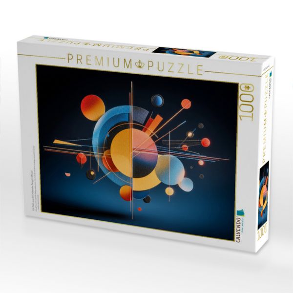 Produktbild: CALVENDO Puzzle Ein Motiv aus dem Kalender Design trifft Zeit | 1000 Teile Lege-Gr&ouml;&szlig;e 64x48cm Foto-Puzzle f&uuml;r gl&uuml;ckliche Stunden