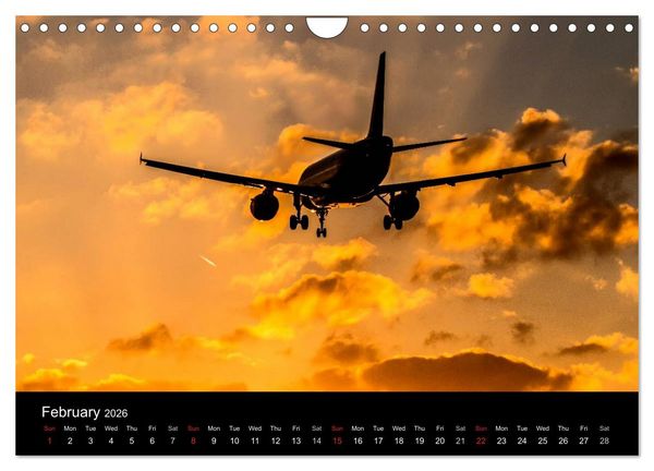Produktbild: World of Planes (Wall Calendar 2026 DIN A4 landscape), CALVENDO 12 Month Wall Calendar