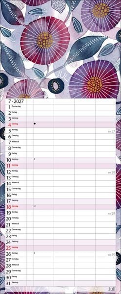 Produktbild: Aquarellplaner 2027
