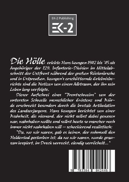Produktbild: Aufschrei eines Frontschweins