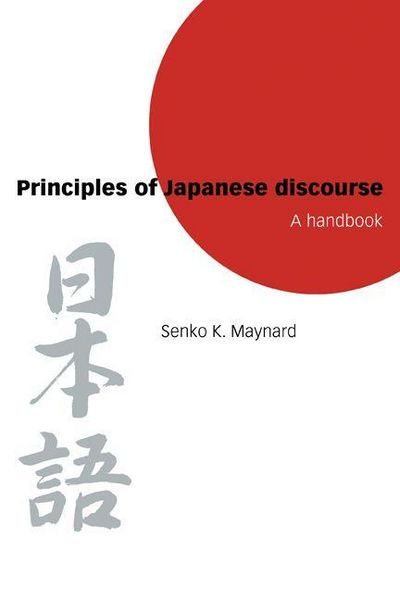 Produktbild: Principles of Japanese Discourse