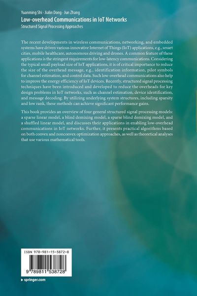 Produktbild: Low-overhead Communications in IoT Networks