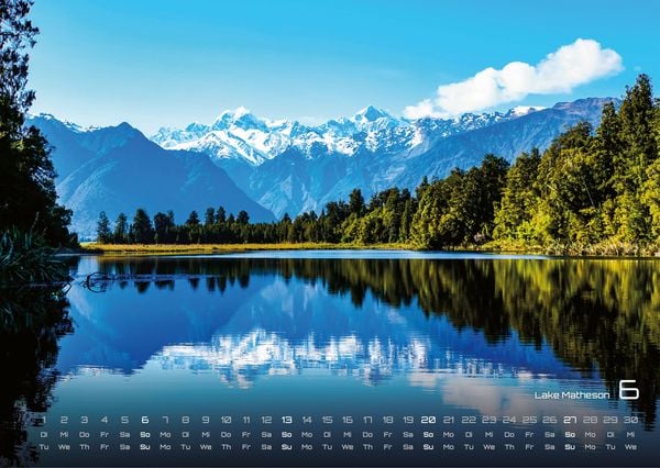 Produktbild: Neuseeland - Das Land der langen wei&szlig;en Wolke - 2027 - Kalender DIN A3