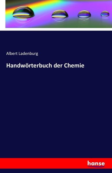 Produktbild: Handw&ouml;rterbuch der Chemie