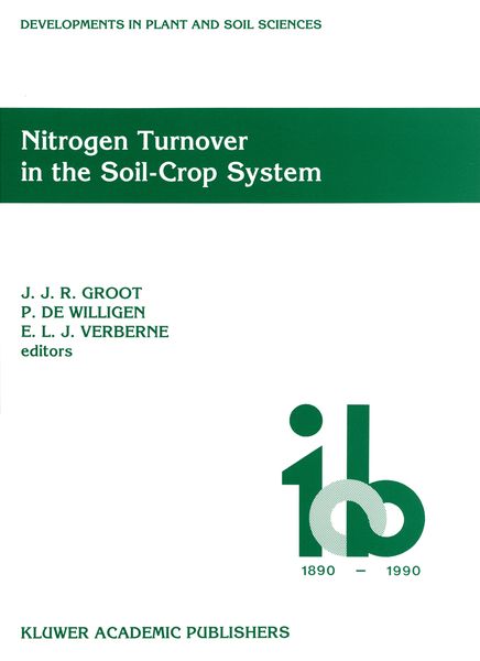 Produktbild: Nitrogen Turnover in the Soil-Crop System