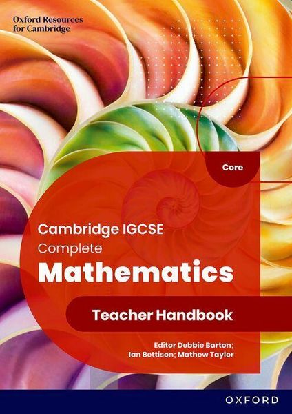 Produktbild: Cambridge IGCSE Complete Mathematics Core: Teacher Handbook Sixth Edition