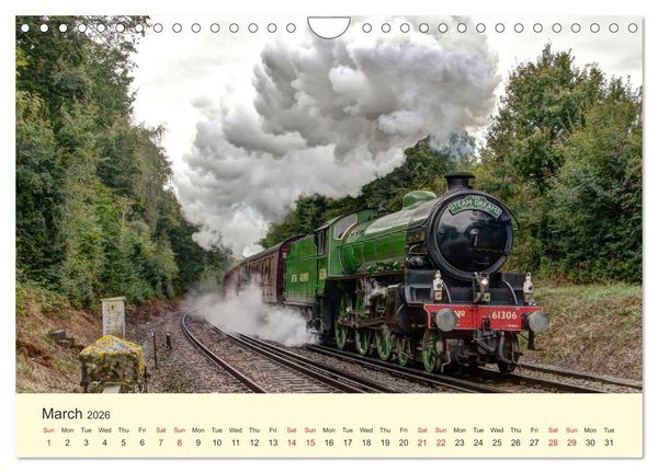 Produktbild: Steam Landscape (Wall Calendar 2026 DIN A4 landscape), CALVENDO 12 Month Wall Calendar