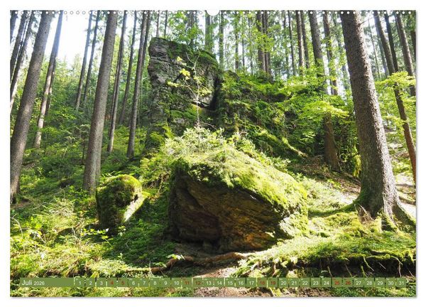 Produktbild: Bad Sachsa - Landschaftsmomente im S&uuml;dharz (hochwertiger Premium Wandkalender 2026 DIN A2 quer), Kunstdruck in Hochglanz