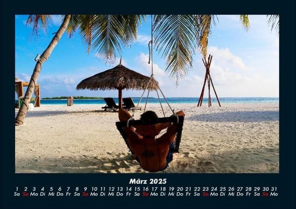 Produktbild: Palmentraum 2025 Fotokalender DIN A4