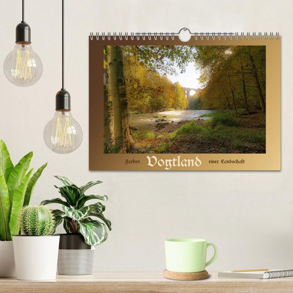 Produktbild: Vogtland - Farben einer Landschaft (Wandkalender 2026 DIN A4 quer), CALVENDO Monatskalender
