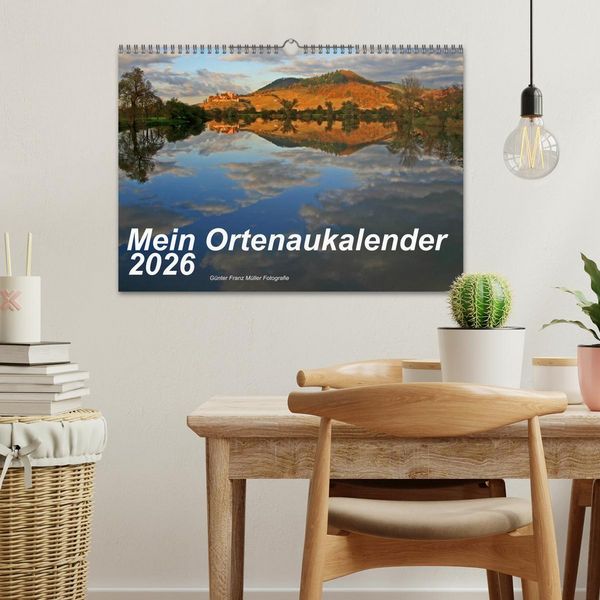 Produktbild: Mein Ortenaukalender 2026 (Wandkalender 2026 DIN A3 quer), CALVENDO Monatskalender