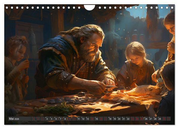 Produktbild: Das Leben damals im Norden (Wandkalender 2026 DIN A4 quer), CALVENDO Monatskalender