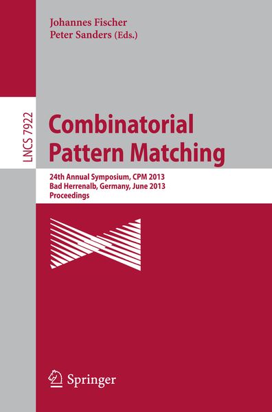 Produktbild: Combinatorial Pattern Matching