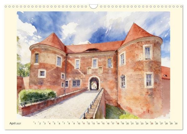 Produktbild: Abwechslungsreiches Brandenburg (Wandkalender 2027 DIN A3 quer), CALVENDO Monatskalender