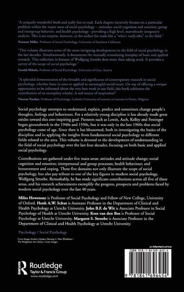 Produktbild: The Scope of Social Psychology