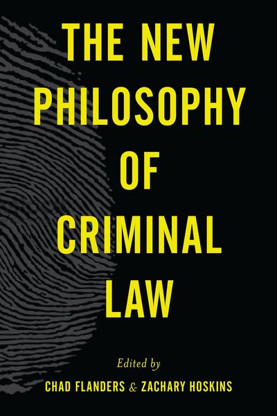 Produktbild: The New Philosophy of Criminal Law