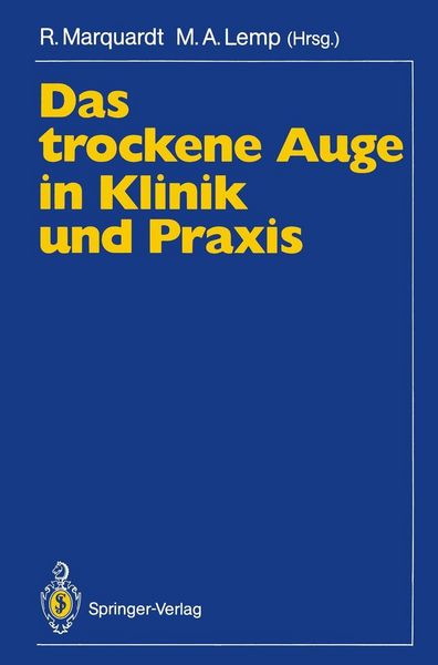 Produktbild: Das trockene Auge in Klinik und Praxis