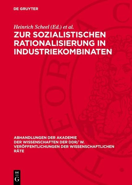 Produktbild: Zur sozialistischen Rationalisierung in Industriekombinaten