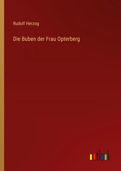 Produktbild: Die Buben der Frau Opterberg