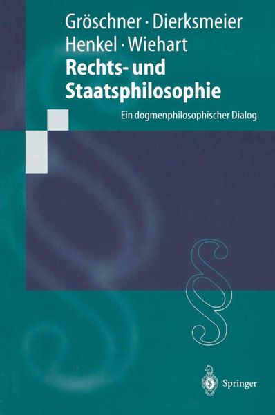 Produktbild: Rechts- und Staatsphilosophie