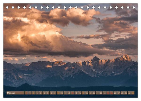 Produktbild: DOBRATSCH - Die Magie der Fernsicht (Tischkalender 2026 DIN A5 quer), CALVENDO Monatskalender