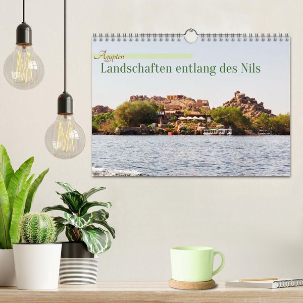 Produktbild: &Auml;gypten - Landschaften entlang des Nils (Wandkalender 2027 DIN A4 quer), CALVENDO Monatskalender