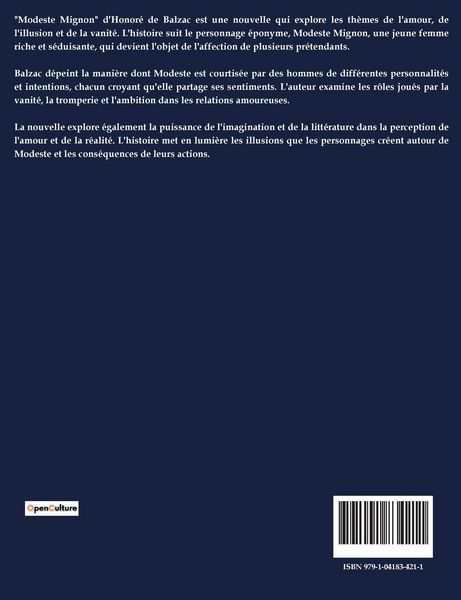 Produktbild: Modeste Mignon