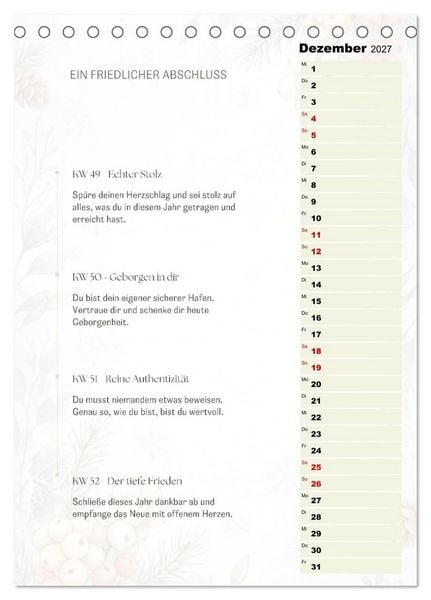 Produktbild: SEELENKOMPASS (Tischkalender 2027 DIN A5 hoch), CALVENDO Monatskalender