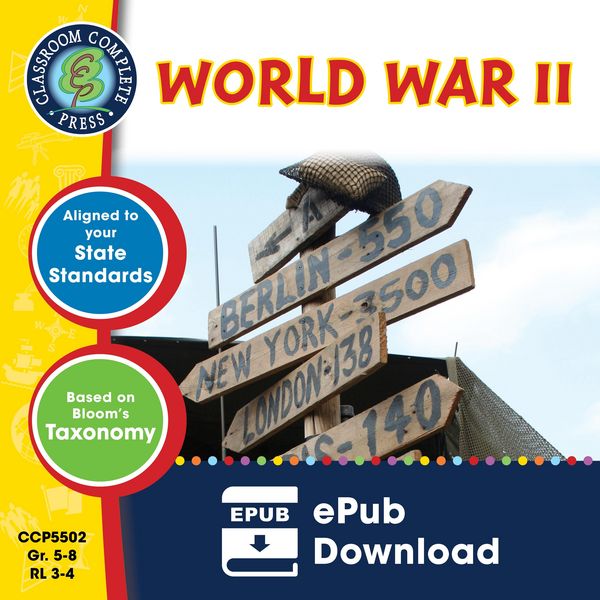 Produktbild: World War II Gr. 5-8