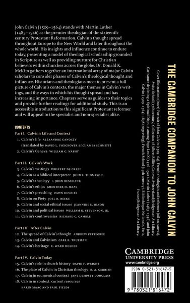 Produktbild: The Cambridge Companion to John Calvin