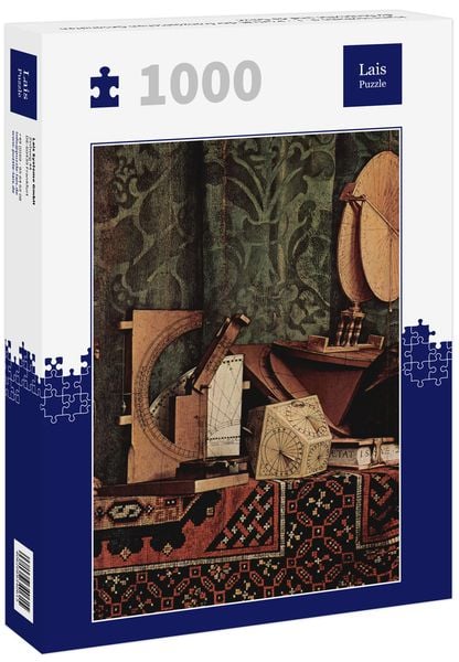 Lais Puzzle Hans Holbein d. J. - Porträt der französischen Gesandten de Dinteville und de Selve 1000 Teile