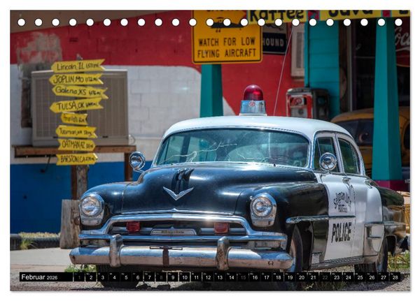 Produktbild: Go west Route 66 (Tischkalender 2026 DIN A5 quer), CALVENDO Monatskalender