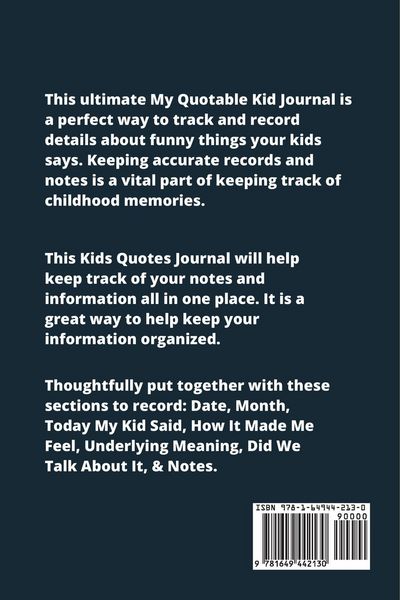 Produktbild: My Quotable Kid